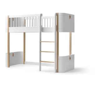 Cuna convertible en cama y en litera de diseño