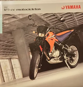 Catálogo Yamaha 2007 125cc Motocicletas