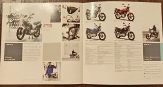 Catálogo Yamaha 2007 125cc Motocicletas