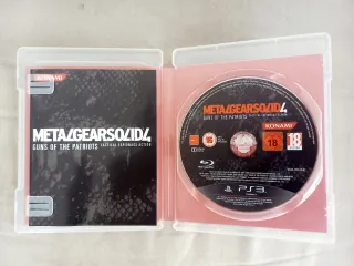 Como Nuevo Metal Gear Solid 4 25th Anniversary PS3