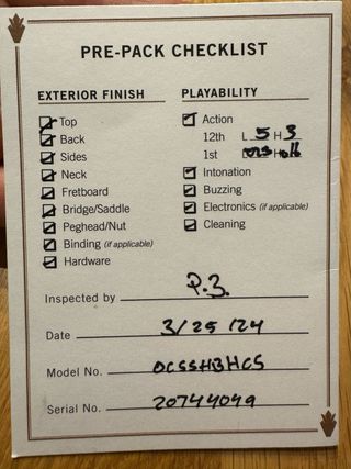 Gibson Hummingbird HCS 2024