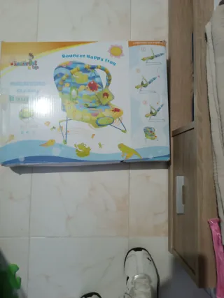 Hamaca para bebés con arco de juegos