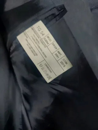 Giacca Uomo Elegante Grigia