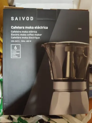 Cafetera Eléctrica Saivod CM6 6 Tazas