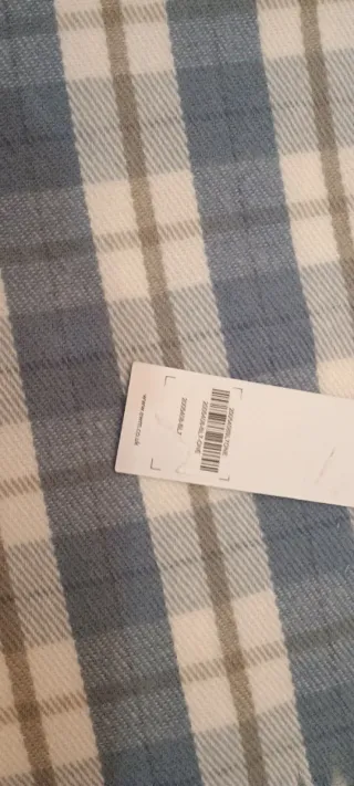 Bufanda James Pringle Weavers Tartán Azul