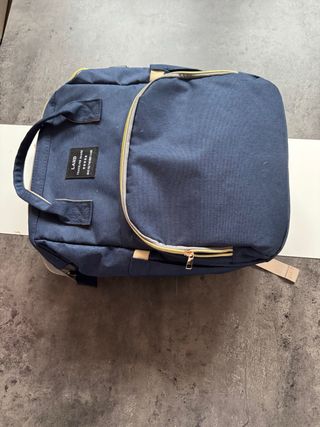 Mochila Pañalera con Cuna Plegable