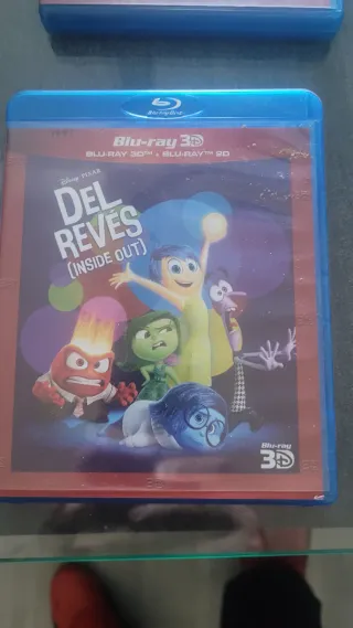 Blu-ray 3D Del Revés (Inside Out)
