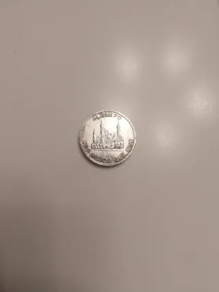 Moneda Conmemorativa Utebo 1981
