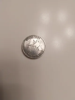 Moneda Conmemorativa Utebo 1981