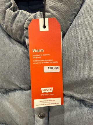 Chaleco Levi's Denim Acolchado