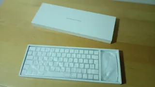 Teclado y Ratón Inalámbrico Apple Blanco