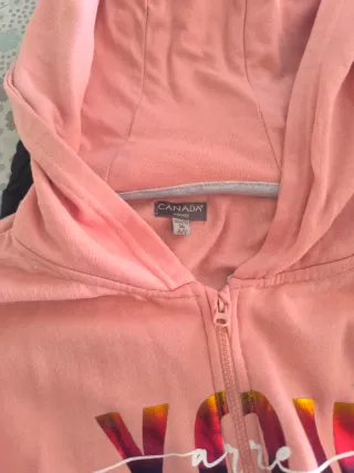 Chándal rosa, marca canada
