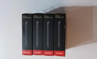 4 unità SanDisk SSD Extreme portatili da 4TB
