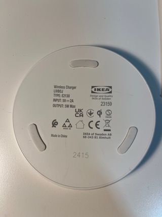 Cargador Inalámbrico IKEA LIVBOJ Magsafe