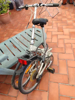 Bicicleta Plegable Nautic Nishiki 7v . Buen estado