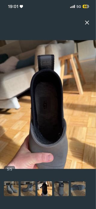 Botas Ugg Talla 41 Gris