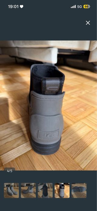 Botas Ugg Talla 41 Gris