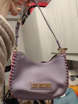 Bolso Lila Love Moschino