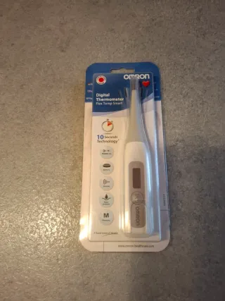 Set 2 Termometri Digitali Omron +Medical