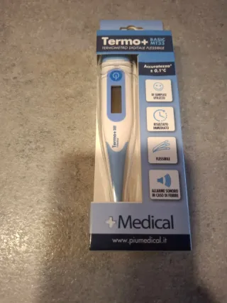 Set 2 Termometri Digitali Omron +Medical