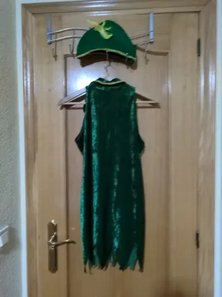 Disfraz Mujer Verde y Marrón