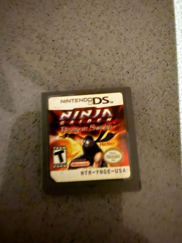 Ninja Gaiden Dragon Sword Nintendo DS versión USA