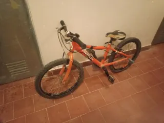 Bicicleta infantil naranja PRO FLEX