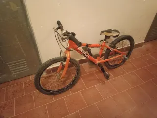Bicicleta infantil naranja PRO FLEX