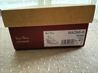 Alpargatas Toni Pons Cuña Ante Mujer Marrón