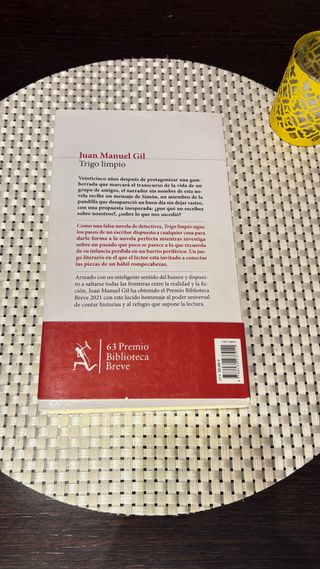 Trigo limpio: Premio Biblioteca Breve 2021