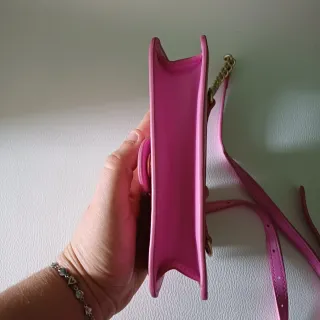 Borsetta Pinko Love Birds rosa acceso