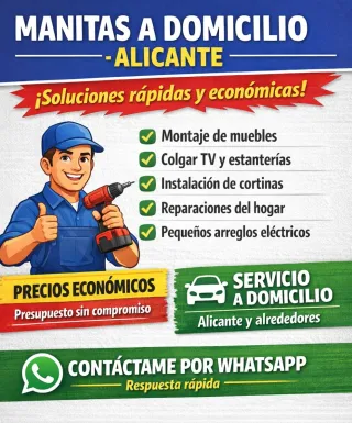 MANITAS A DOMICILIO