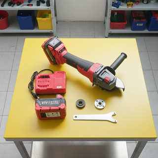 Radial amoladora compatible con Milwaukee