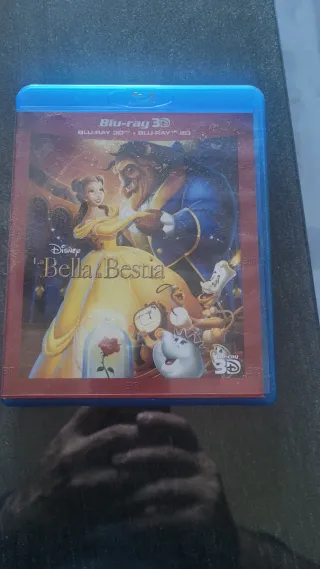 Blu-ray 3D La Bella y la Bestia Disney