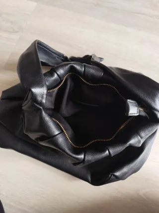 Borsa Zara nera con manico