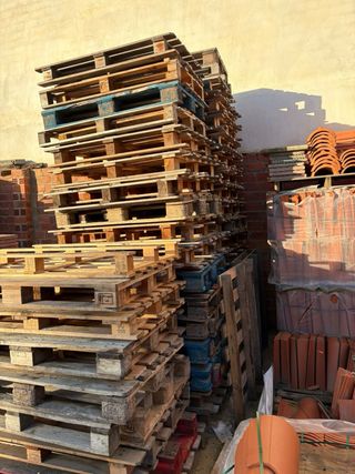 Palets de madera europeos de 1x1