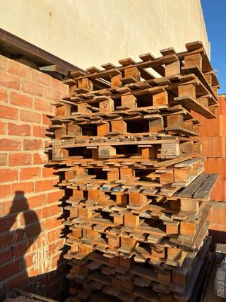 Palets de madera europeos de 1x1