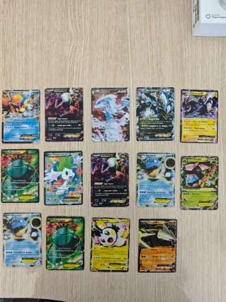 Lote Cartas Pokémon EX