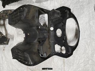 Piezas de plástico negro para coche