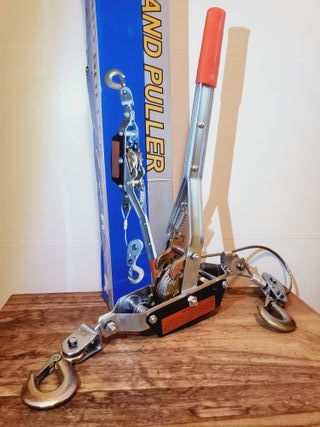 Cabrestante manual para tracción