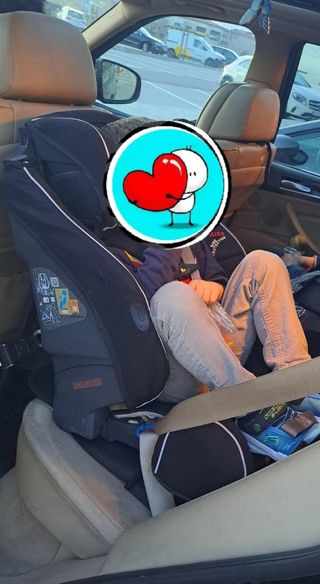 Silla coche contramarcha