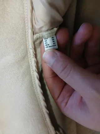 Abrigo Cortefiel Beige