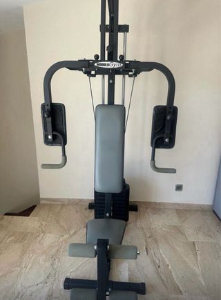 Banco de pesas multifuncional