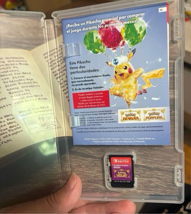 Pokémon Púrpura Nintendo Switch