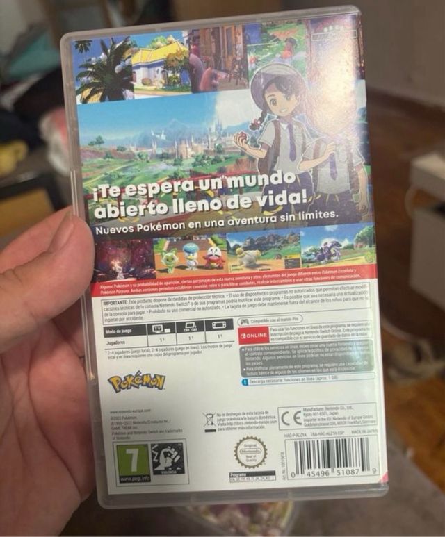 Pokémon Púrpura Nintendo Switch