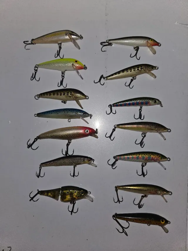 Lote de señuelos Rapala