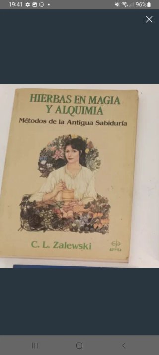 libros hierbas en Magia y Alquimia