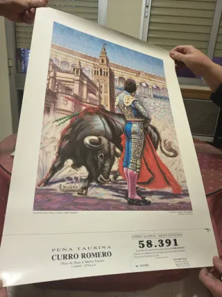 Pósters Curro Romero Peña Taurina
