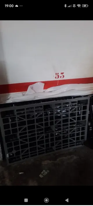 Palets de plástico resistentes