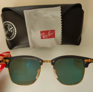 Ray-Ban especial madera polarizadas Clubmaster Woo